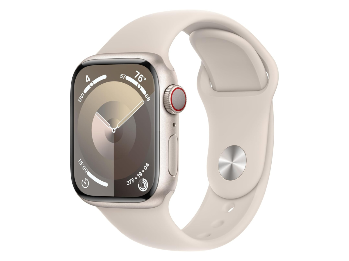 Apple Watch Series 9 in Bone colorway