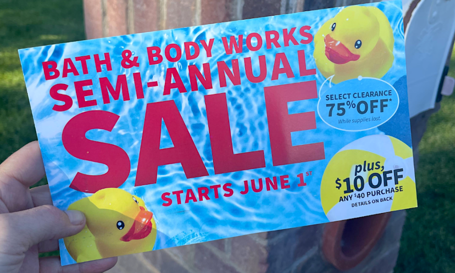 Bath & Body Works Rewards Members Get EARLY ACCESS to Semi-Annual Sale on May 31st