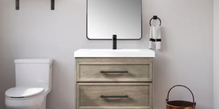 Up to 50% Off Home Depot Bathroom Vanities + Free Shipping | Styles from $329 Shipped