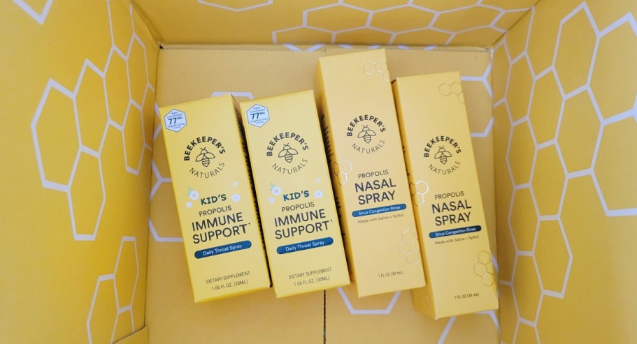 Up to 30% Off BeeKeepers Immune and Nasal Sprays | Relieve Sore Throats & Boosts Immune Systems