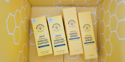 Beekeeper’s Naturals Nasal & Throat Sprays from $9.71 Shipped on Amazon | Helps Boost Immune Systems