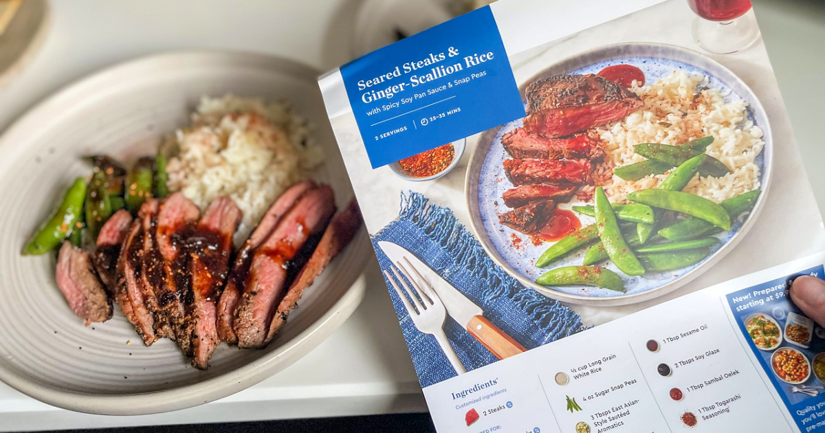 Score $160 Off Blue Apron Meal Delivery (Just $4.99 Per Serving!)