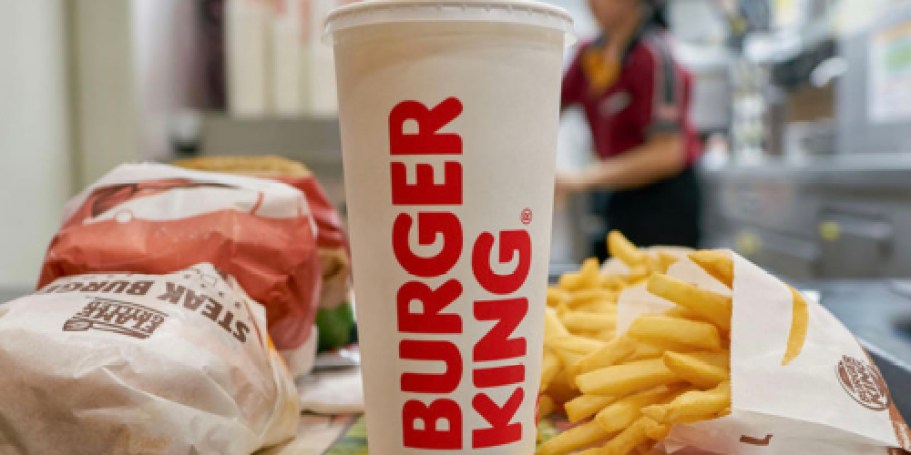 FREE Burger King Drink in Any Size w/ $5 Purchase – Today Only!