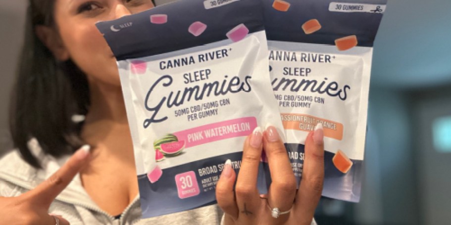Canna River BOGO 70% Off Ends Today + Free Shipping | Save BIG on CBD Sleep Gummies