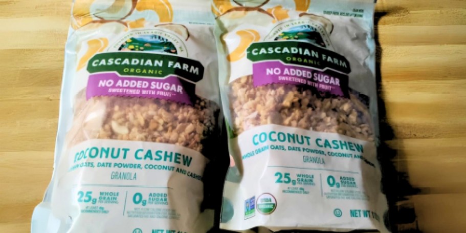 Cascadian Farms Organic Granola & Cereal Just $3 Shipped on Amazon