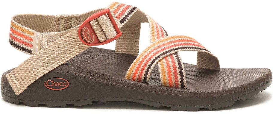 beige and tan chacos sandal
