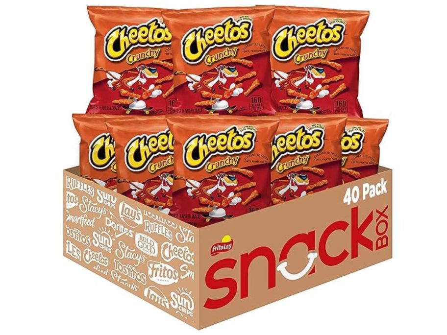 Cheetos Cheese Flavored Snacks 1oz 40-Pack stock image
