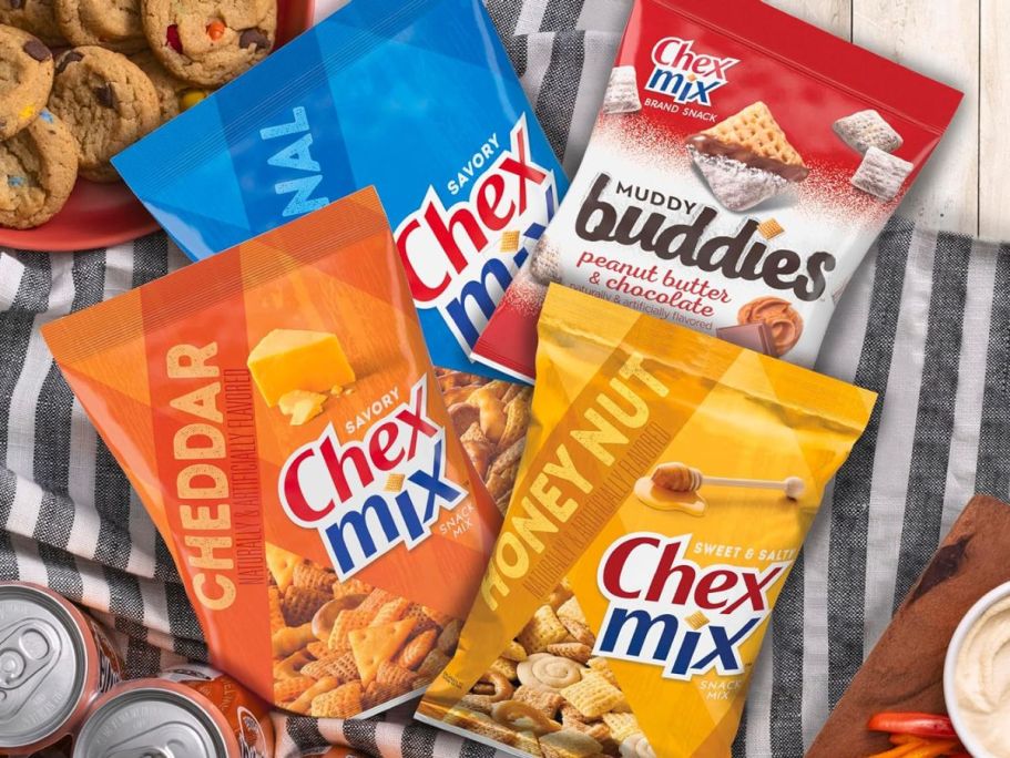 Chex Mix 20-Count Variety Pack Just $7.69 Shipped on Amazon – Just 38¢ Each!