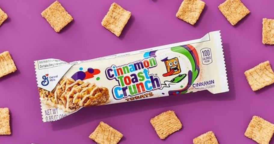 General Mills Cinnamon Toast Crunch Breakfast Bars 8-Count Only $1.89 Shipped on Amazon