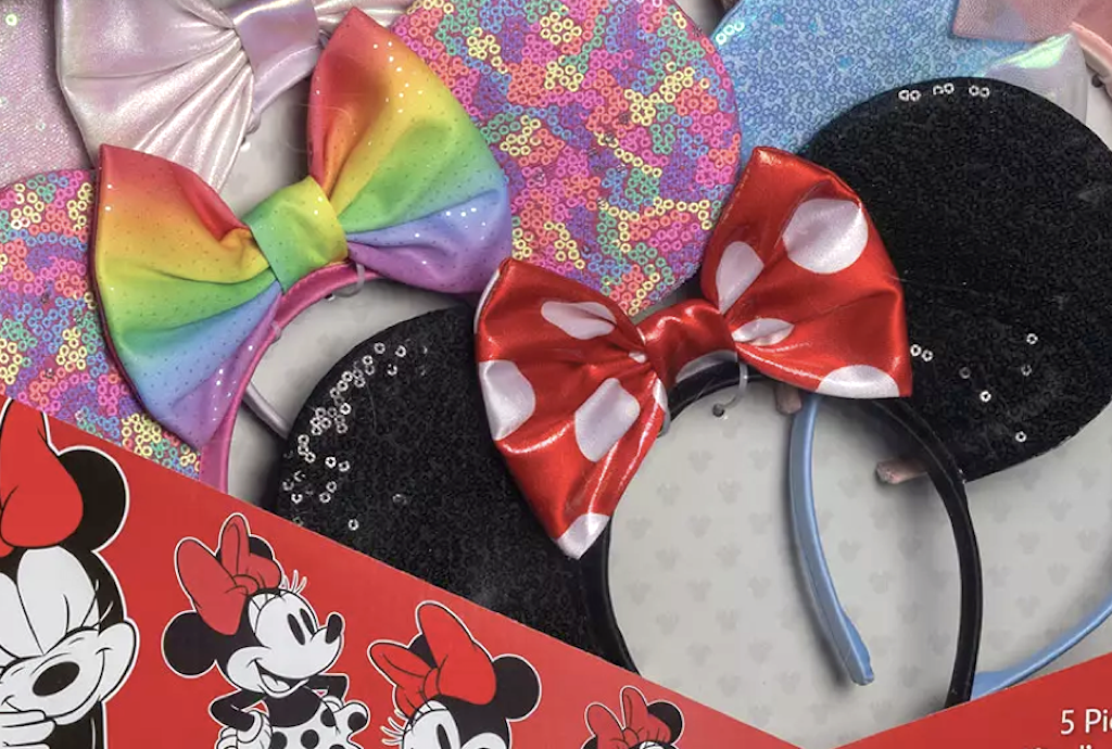 NEW Disney Mouse Ears Headband 5-Piece Set Only $24.98 on SamsClub.com