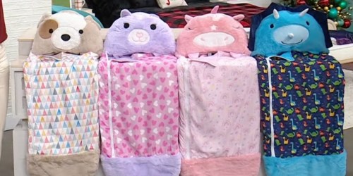 Kids Plush Character Sleeping Bag Just $16.46 Shipped on HSN.com (Reg. $44)