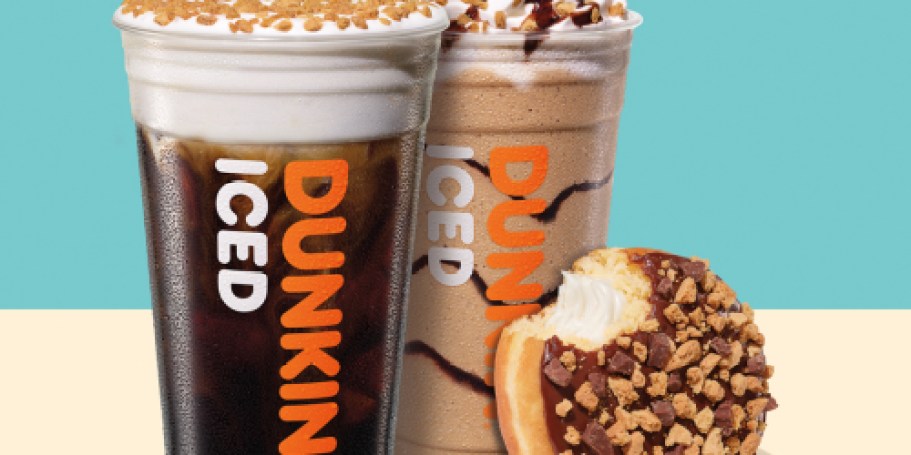 NEW Dunkin’ Summer Menu Items: S’Mores Frozen Coffee, Cold Brew, Donut, & More!