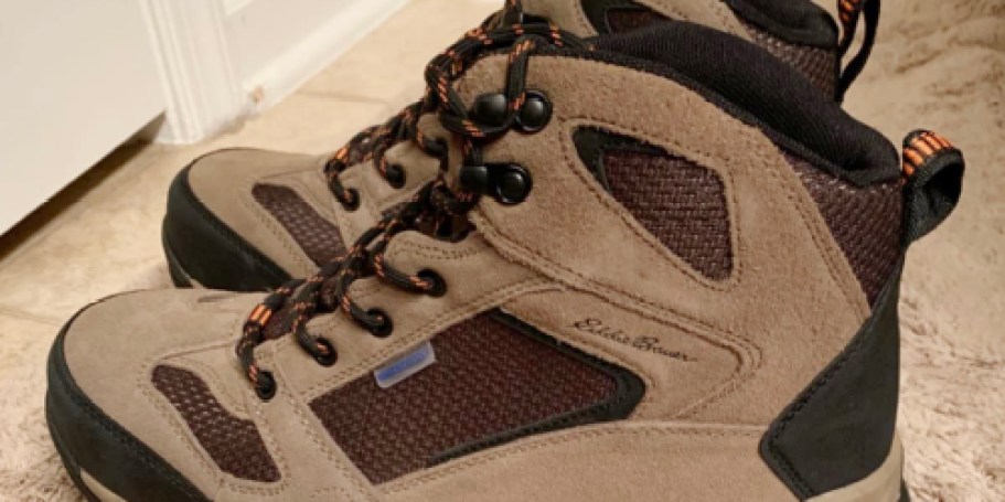 Eddie Bauer Men’s Waterproof Hiking Boots Only $20.62 on Kohls.com (Reg. $75)