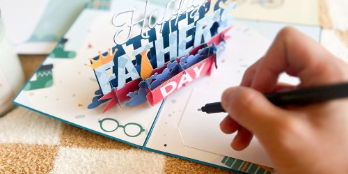 3D Pop-Up Father’s Day Cards from $9.74 on Amazon