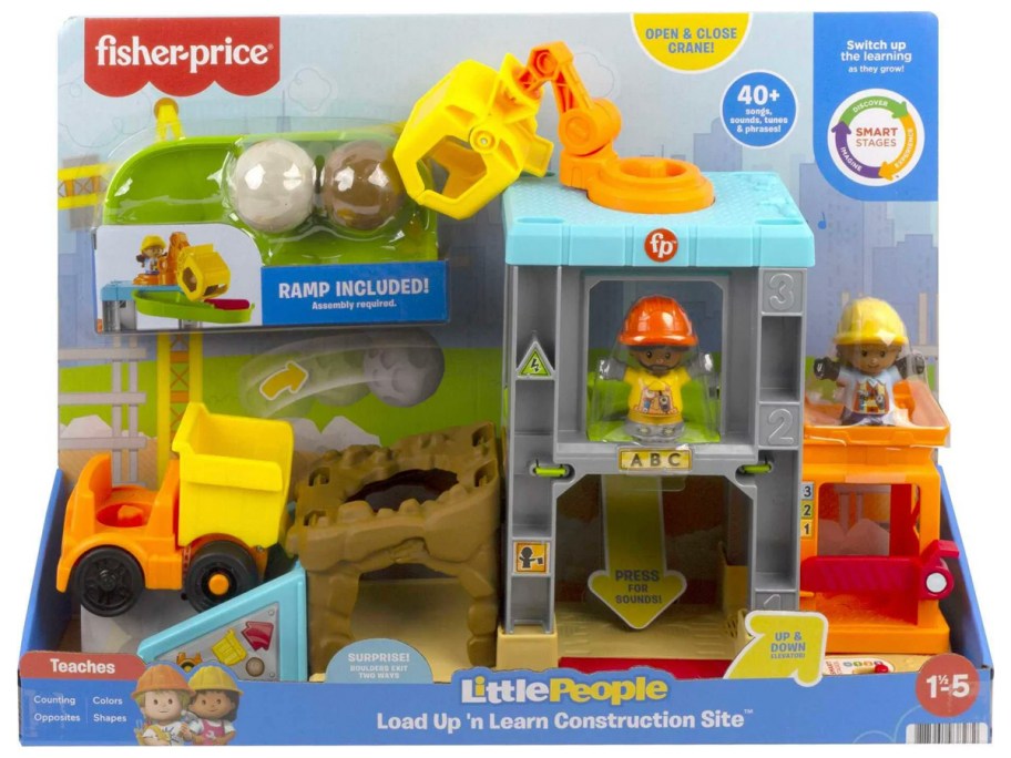 fisher price construction site toy 