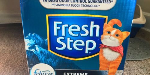 Fresh Step Cat Litter from $5 Shipped on Amazon