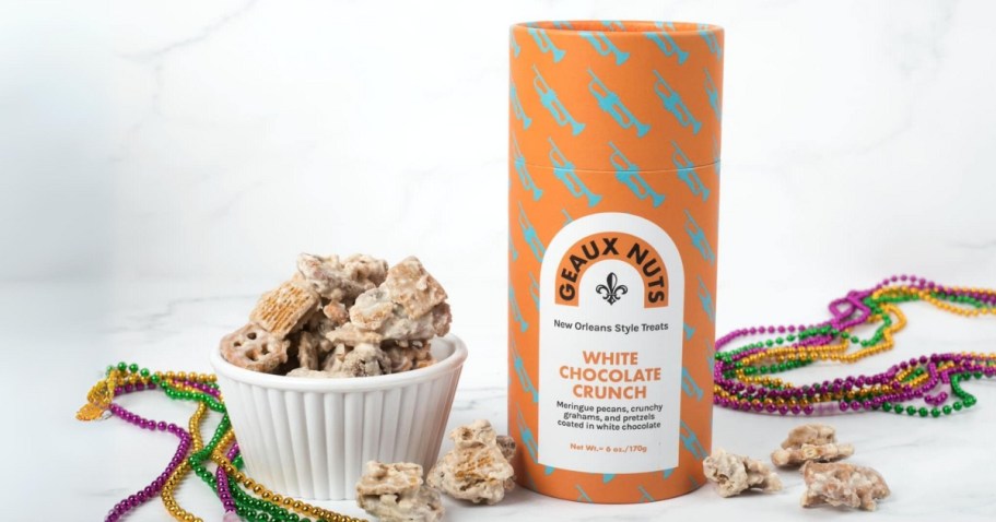 FREE Geaux Nuts White Chocolate Crunch Sample