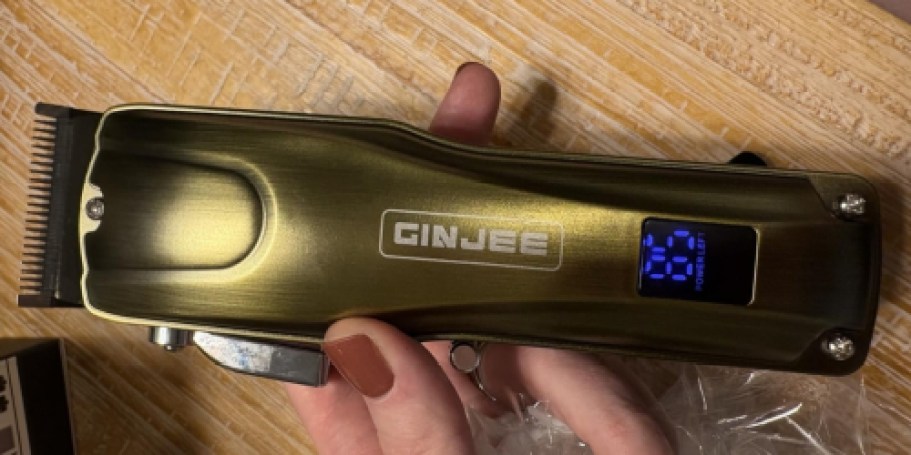 Cordless Professional Hair Clippers Set Only $12.99 on Amazon