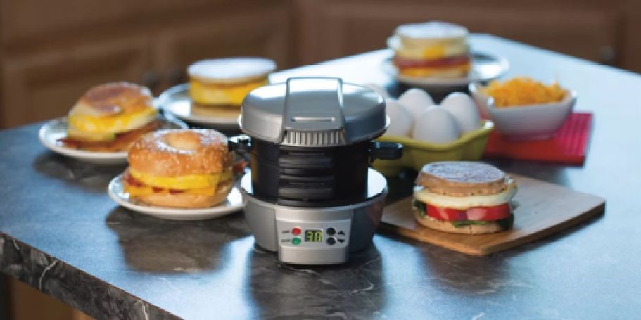 Hamilton Beach Breakfast Sandwich Maker Only $19.99 on Target.com (Reg. $38)