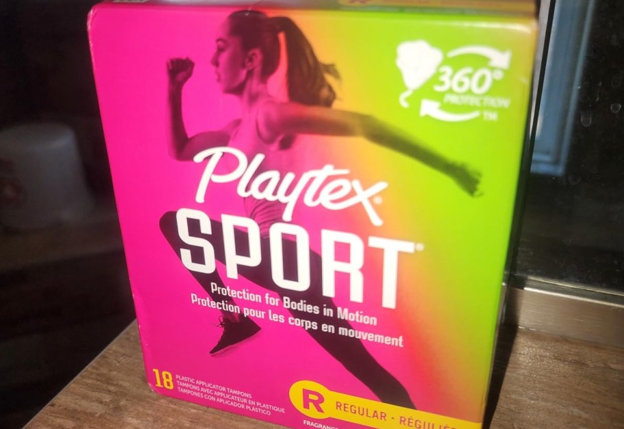 Playtex Sport Tampons 36-Count Box Just $6 Shipped on Amazon