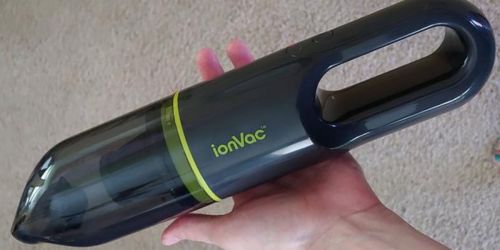 ionVac Cordless Handheld Vacuum Cleaner Only $19.99 on Kohls.com (Reg. $36)