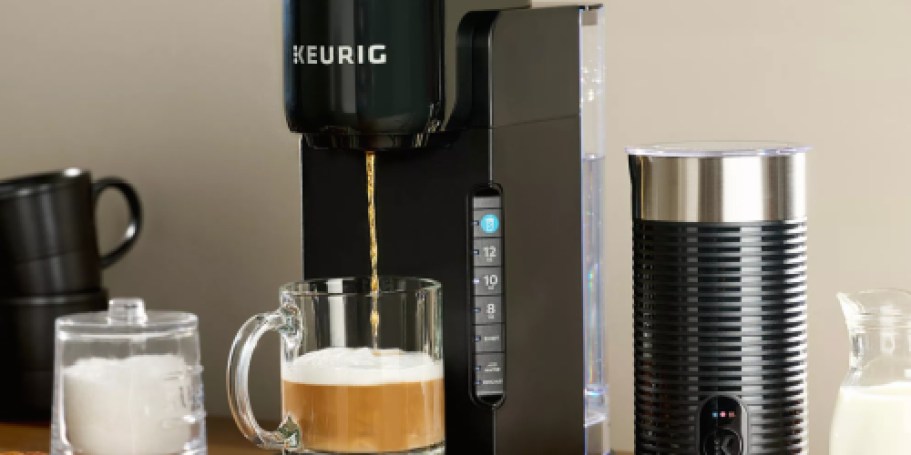 Keurig Coffee Maker & Frother from $67 Shipped ($140 Value) | Brews Hot & Over Ice
