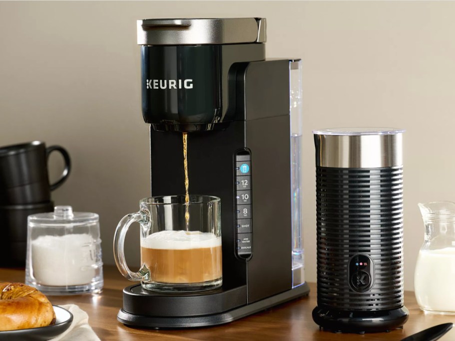 Keurig Coffee Maker & Frother from $67 Shipped ($140 Value) | Brews Hot & Over Ice