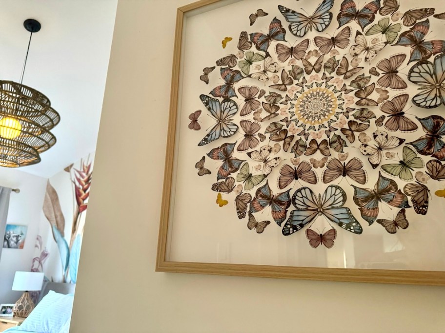 Kohl's butterfly wall art 