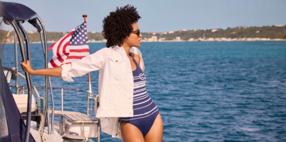 Up to 75% Off Lands’ End Swimwear | Swim Separates from $6.98 + More