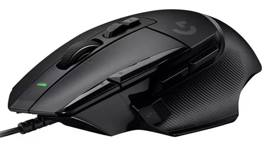 black mouse stock image