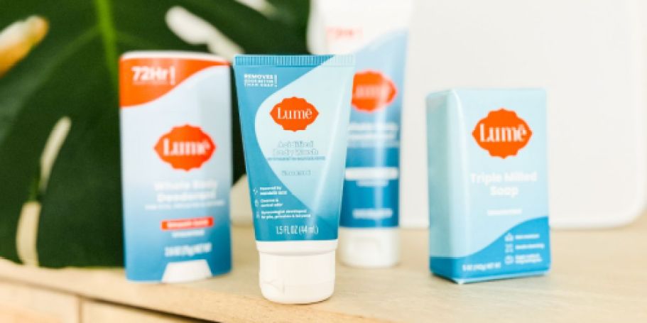 Lume Deodorant 5-Piece Starter Pack Just $22 Shipped on Amazon (Reg. $37) | Perfect Time to Try!