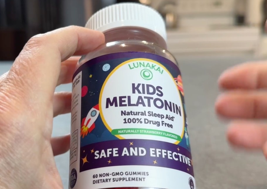 Kids Low-Dose Melatonin Gummies 60-Count Just $5.41 Shipped on Amazon (Only 1g of Natural Sugar)