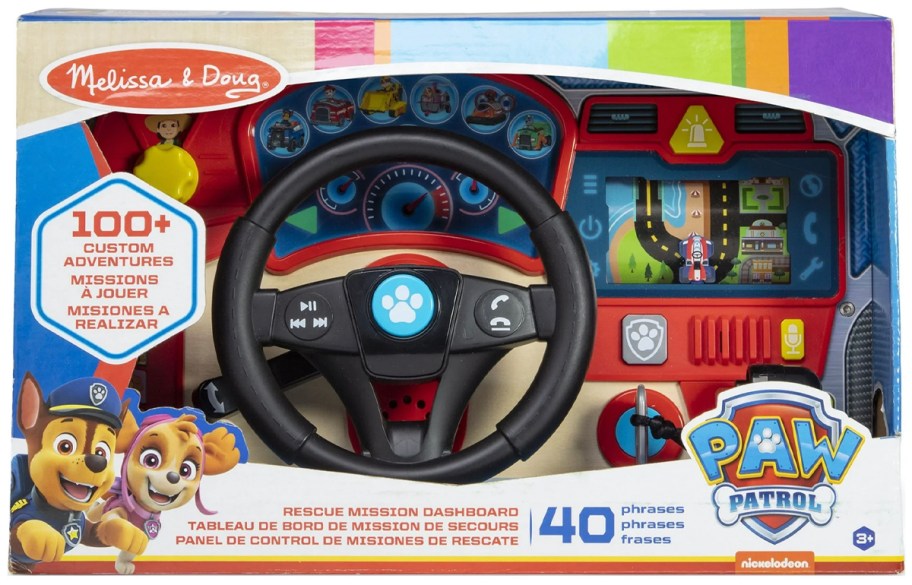 melissa and dog paw patrol cart toy 