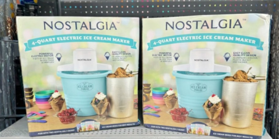 Nostalgia Electric Ice Cream Maker Just $19.98 on Walmart.com