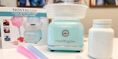 Nostalgia Retro Cotton Candy Maker ONLY $37 Shipped (Just Use Your Fave Hard Candy!)