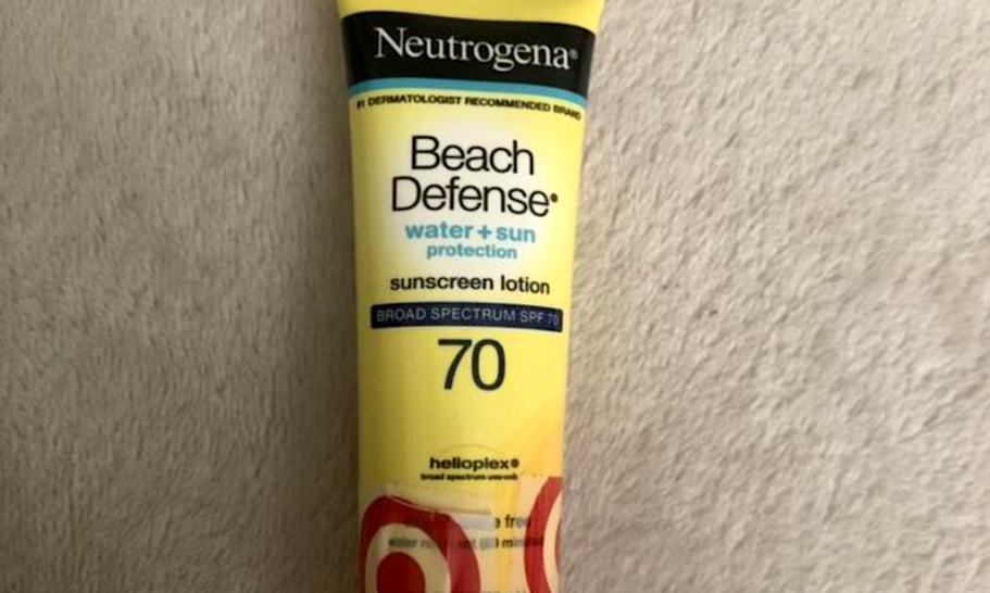 WOW! Neutrogena 1oz Beach Defense Sunscreen Lotion AND Banana Only 29¢ on Target.com