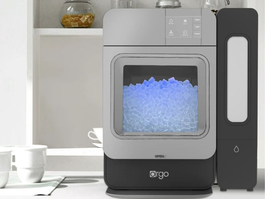 Orgo Sonic Countertop Nugget Ice Maker $147 Shipped on Walmart.com (Reg. $400) | Self Cleaning Option!