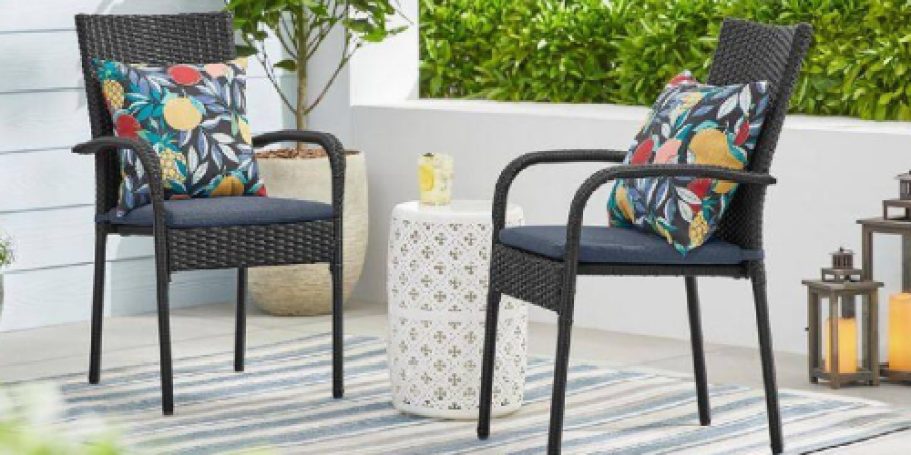 Up to 75% Off Home Depot Patio Furniture | Outdoor Dining Chair 2-Pack JUST $89 Shipped