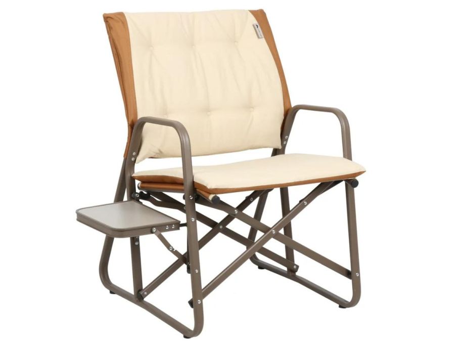 Ozark Trail Comfort Director Chair, Beige, Adult stock image