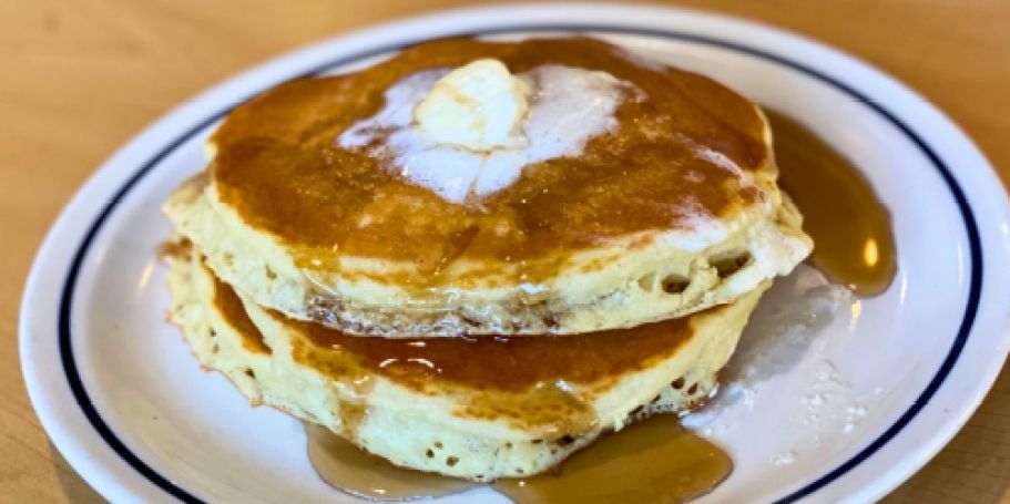 All You Can Eat IHOP Pancakes ONLY $5 (+ 20% Off Online Order Coupon)