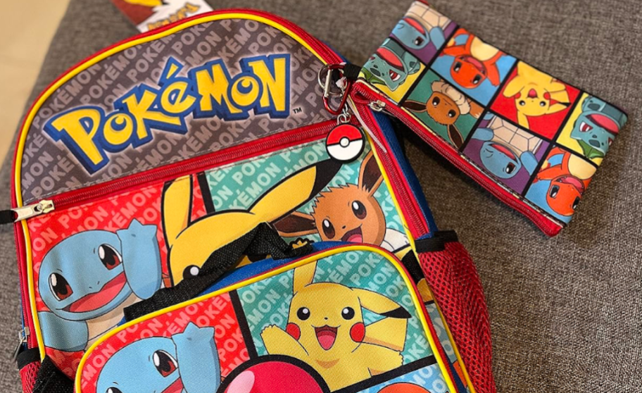 Pokemon backpack set 
