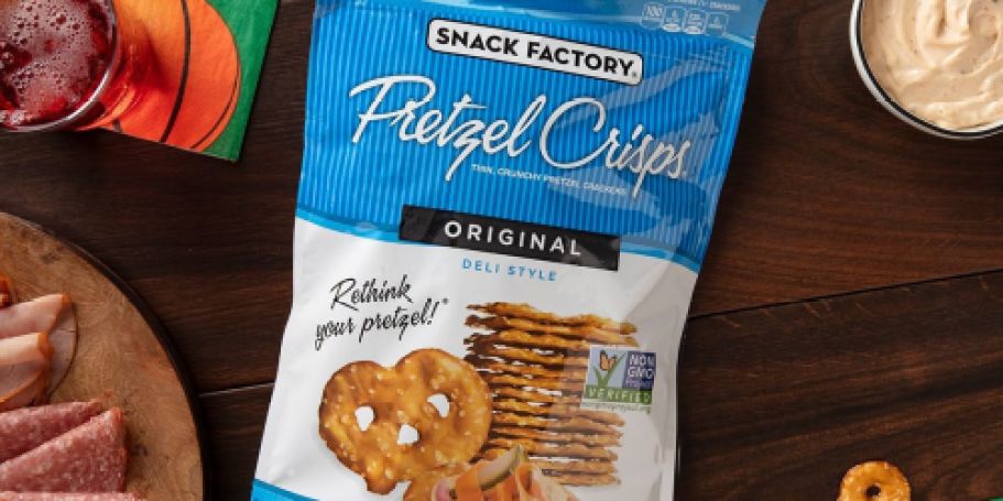Snack Factory Pretzel Crisps 7.2oz Bag Only $2.15 Shipped on Amazon