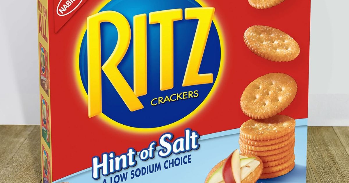 Ritz Hint of Salt Crackers Just $1.99 on Amazon
