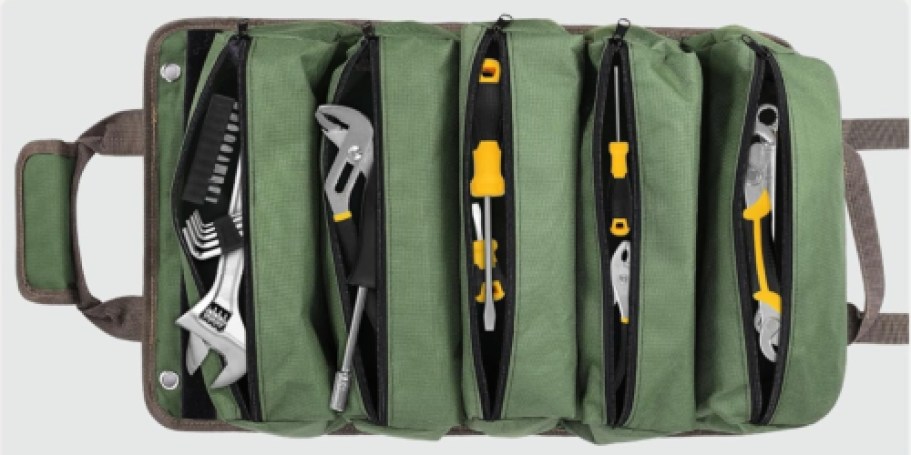 Roll Up Tool Bag Only $13.99 on Amazon (Regularly $19) | Great Father’s Day Gift!