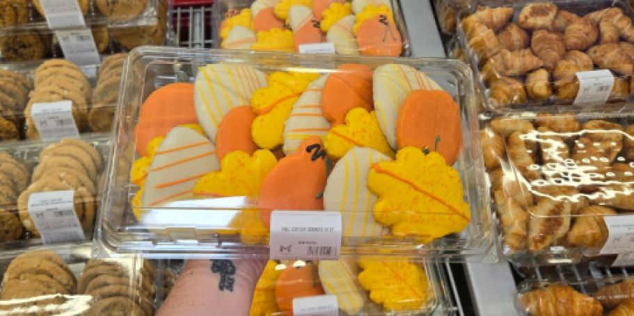 New at the Sam’s Club Bakery: Fall Cutout Cookies, Pumpkin Crumb Cake & More