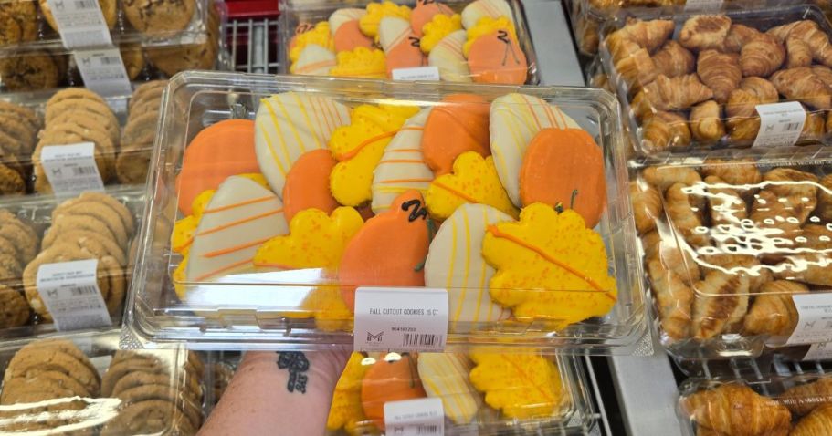 New at the Sam’s Club Bakery: Fall Cutout Cookies, Pumpkin Crumb Cake & More