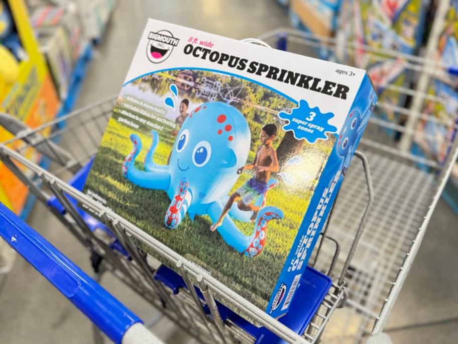 octopus sprinkler box in sams club cart