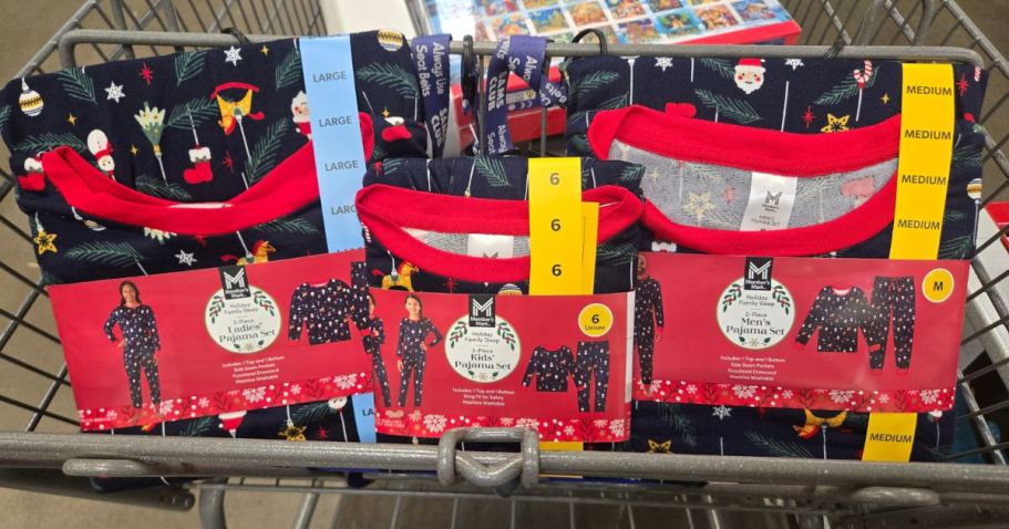 Sam’s Club Matching Family Pajama Sets from $6.98 – Five Festive Styles!