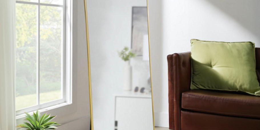 Arched Floor Length Mirror Only $49.98 on SamsClub.com (Over $500 LESS Than Designer Lookalike!)