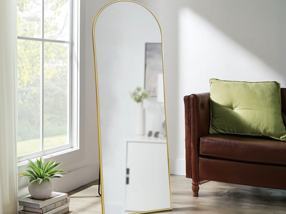 Arched Floor Length Mirror Only $49.98 on SamsClub.com (Over $500 LESS Than Designer Lookalike!)